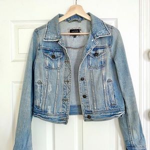 Cropped Denim Jacket
